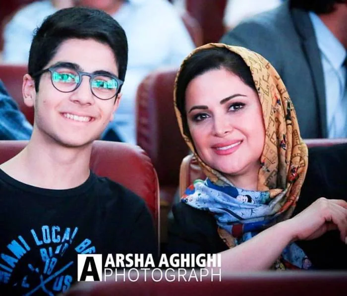 کمند امیرسلیمانی و پسرش