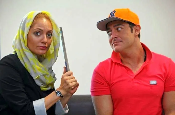 محمدرضا گلزار و مهناز افشار