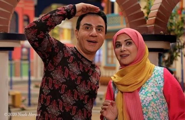 کمند امیرسلیمانی و عمو پورنگ