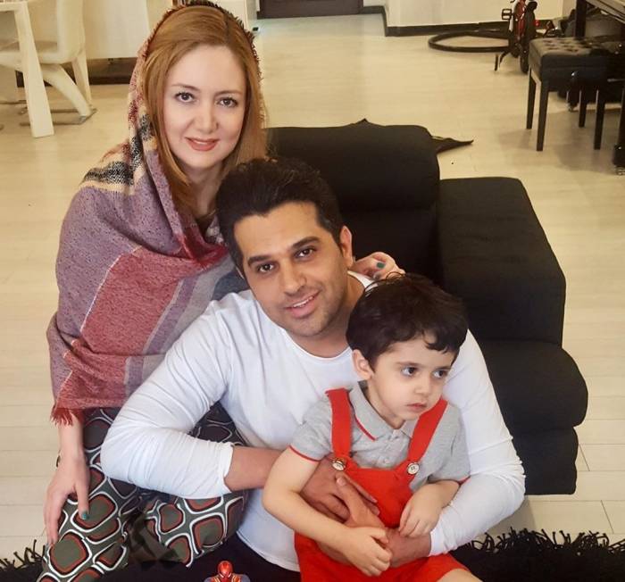 حمید عسکری و همسرش