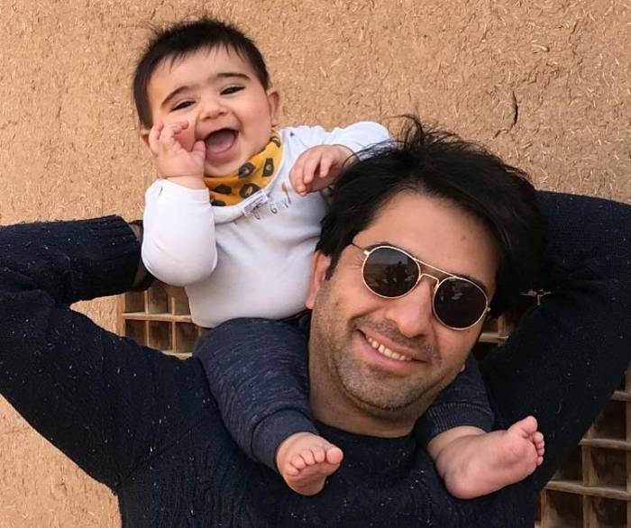محمد معتمدی و پسرش