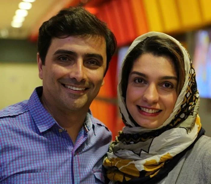 امین زندگانی و همسرش