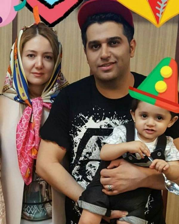 حمید عسکری و همسرش