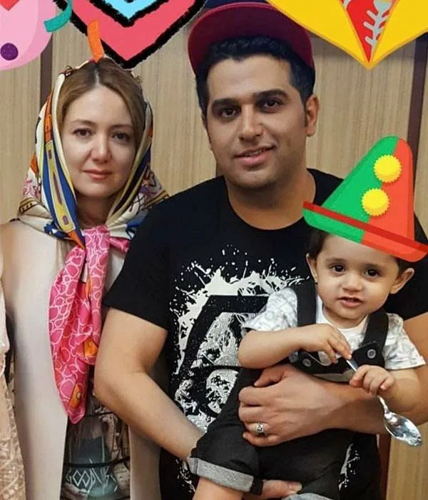 حمید عسکری و همسرش