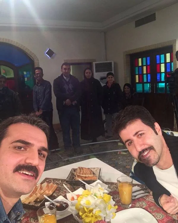 علیرضا آرا و هومن حاجی عبداللهی