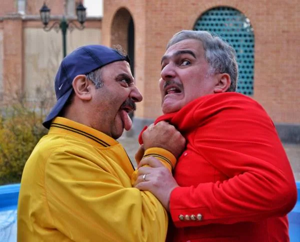 بیژن بنفشه خواه و علیرضا استادی