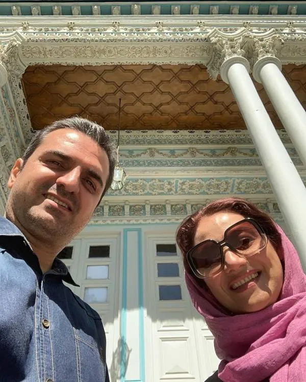 علیرضا آرا و همسرش