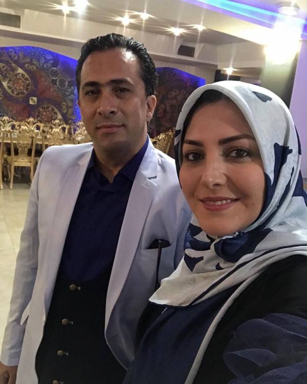 المیرا شریفی مقدم و همسرش