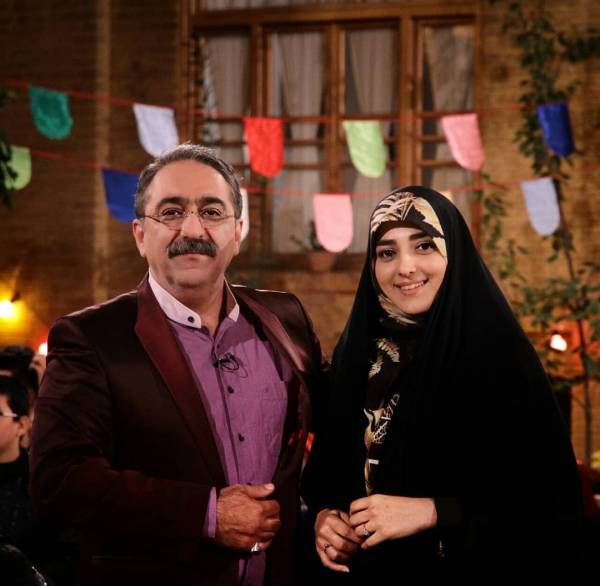 شهرام شکیبا و همسرش