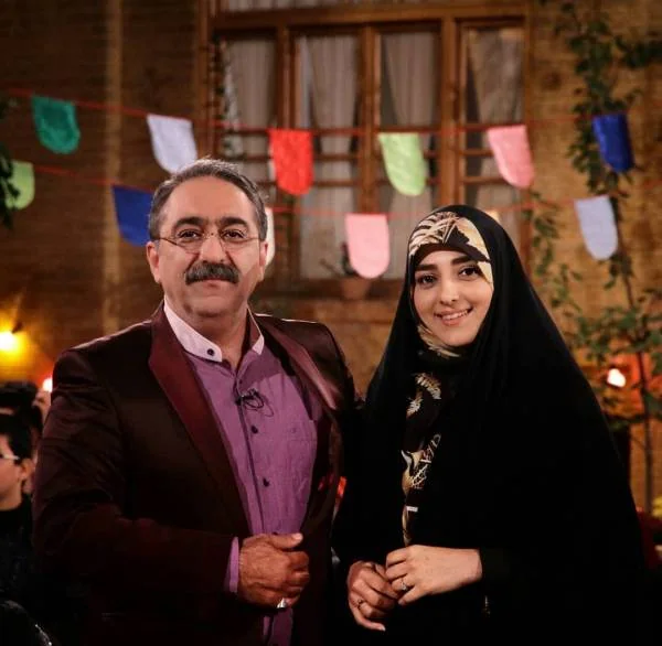 شهرام شکیبا و همسرش