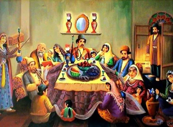 شب نشینی شب یلدا