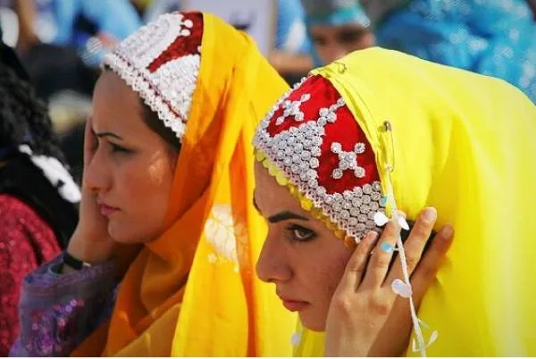 روسری زنان بختیاری