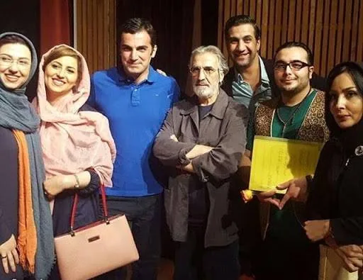 کوروش سلیمانی و همسرش