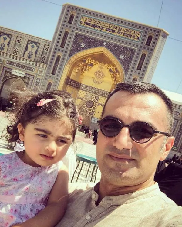 کوروش سلیمانی و دخترش