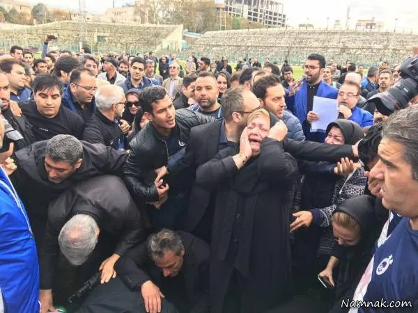 تشییع پیکر منصور پورحیدری