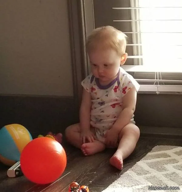 عکس بامزه از کودک تنها کودک تنها