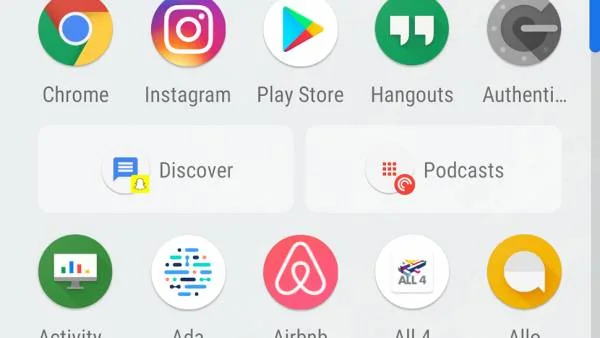 دسترسی به برنامه ها