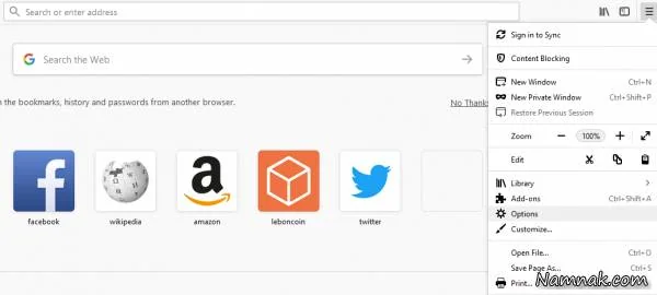 افزونه master password