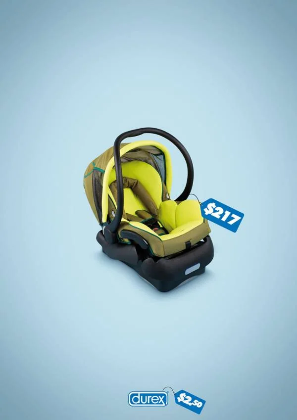 ایده تبلیغات شرکت Durex