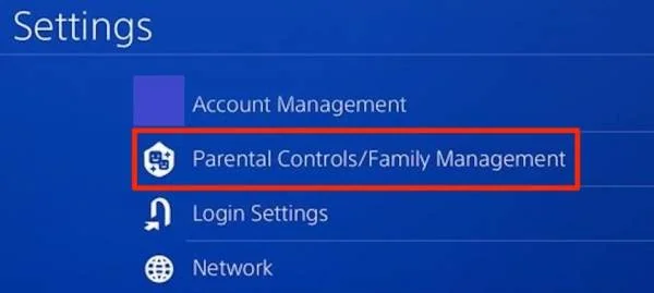 حذف اکانت ps4