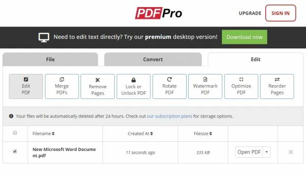 edit pdf