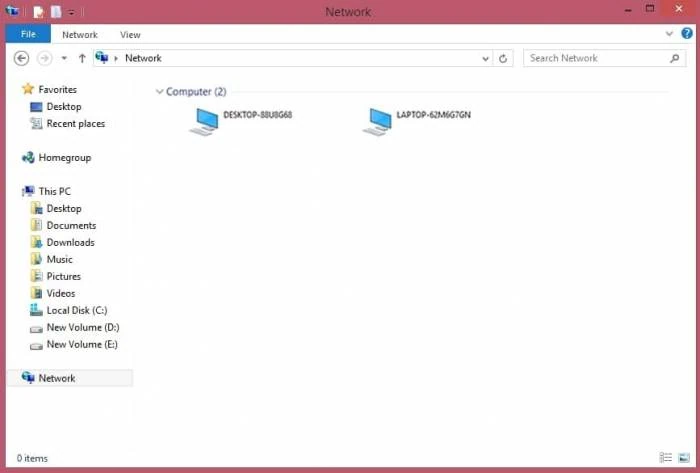 انتقال فایل از pc به pc