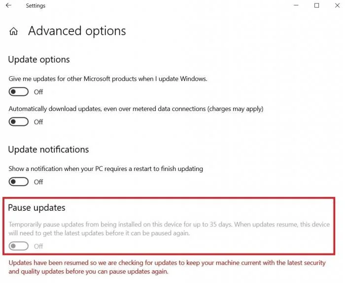 windows update