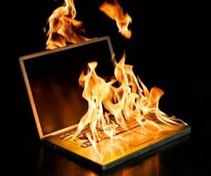 رفع مشکل داغ شدن لپ تاپ