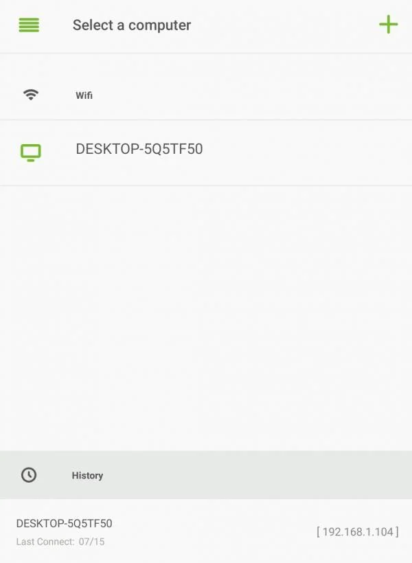 برنامه تبدیل گوشی به ماوس