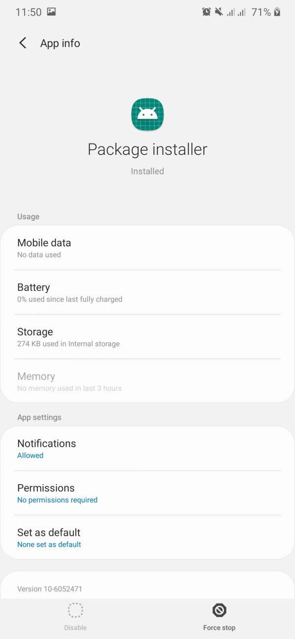 نصب نشدن برنامه