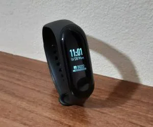 کار با ساعت mi band 3
