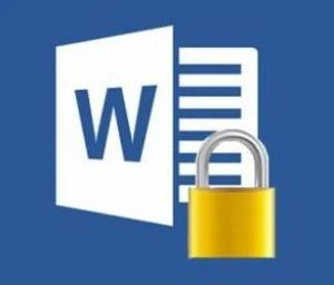 قفل کردن فایل word