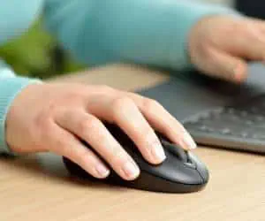 کار نکردن موس