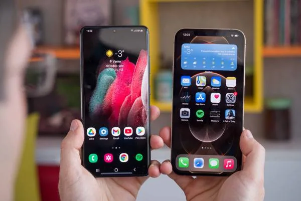 تفاوت اندروید و ios