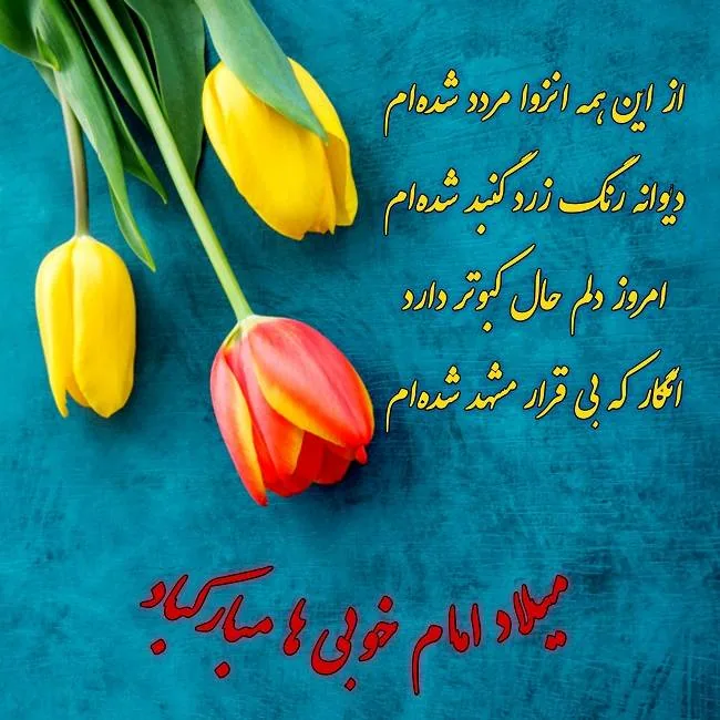 شعر ولادت امام رضا