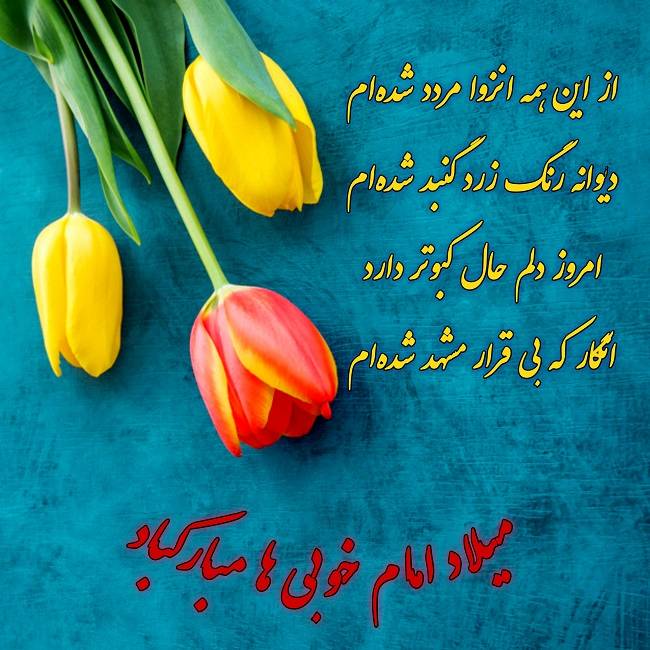 شعر ولادت امام رضا