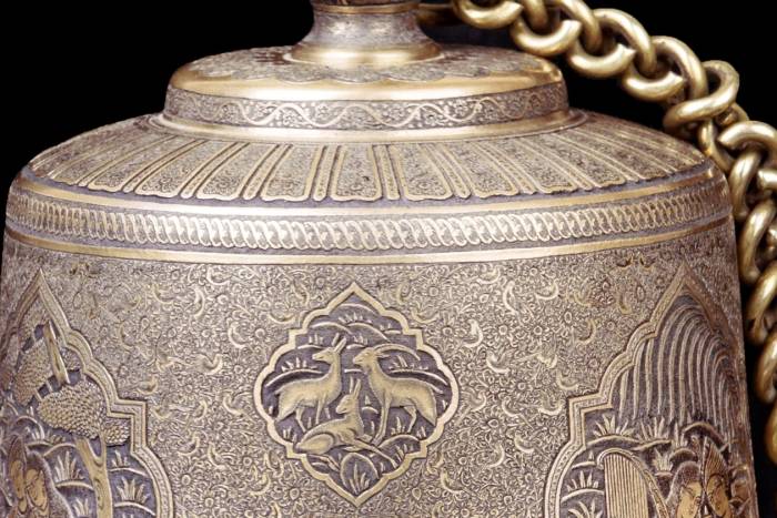 طلاکوبی روی فولاد