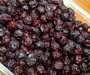 خشک کردن آلبالو