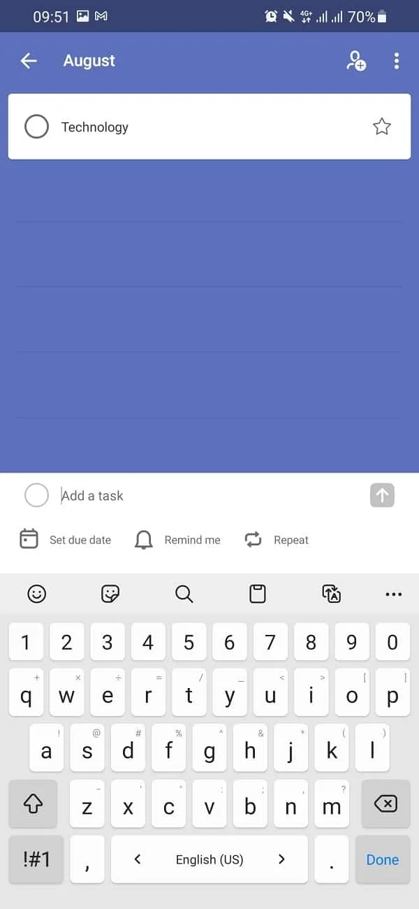 برنامه Microsoft To Do