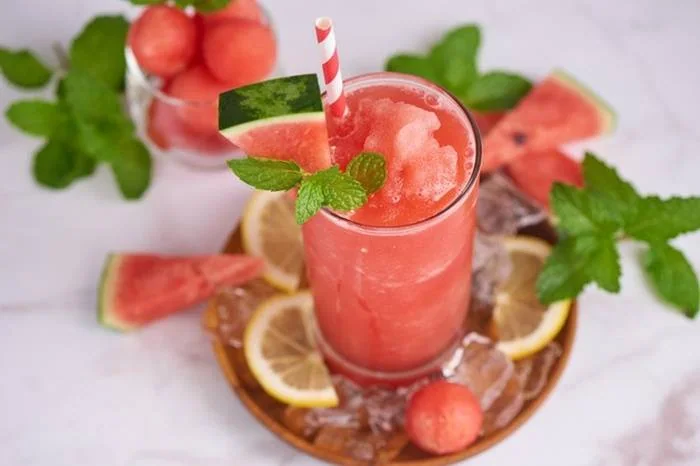 هندوانه و نعنا