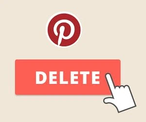 دیلیت اکانت پینترست