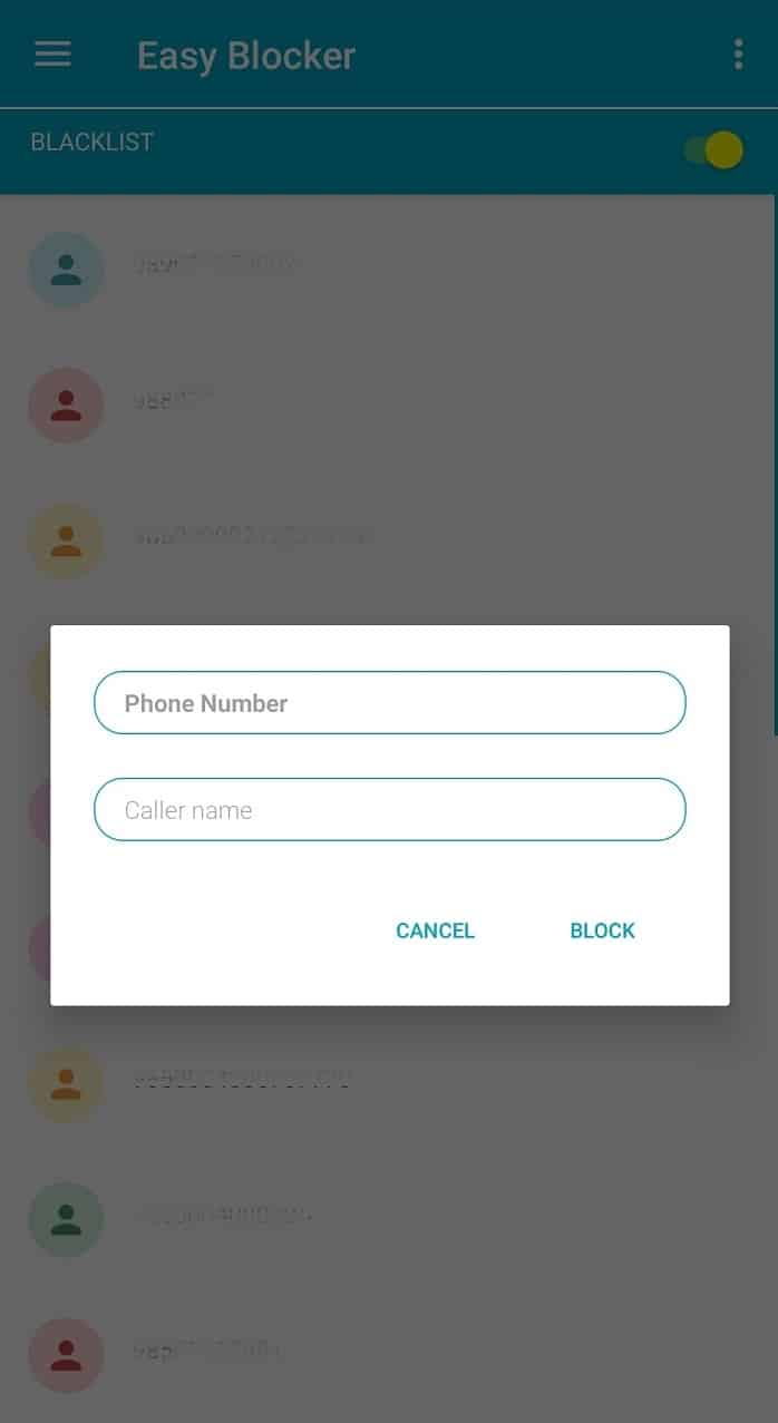برنامه Call Blocker