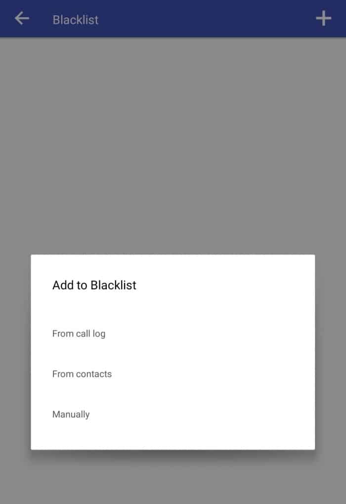 برنامه Call Blocker   Blacklist