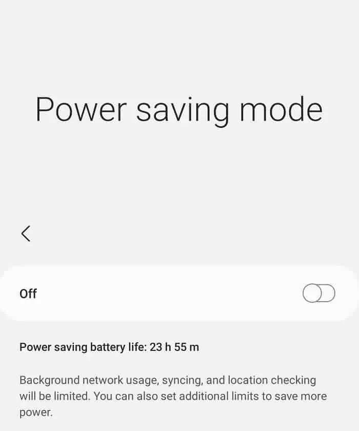 حالت ذخیره نیرو