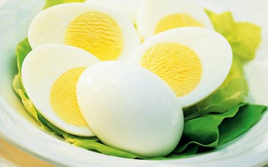 تخم مرغ برای کاهش وزن 