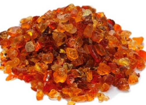 The use of gum arabic