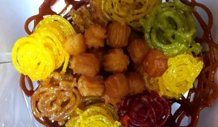 عوارض زولبیا بامیه رنگی