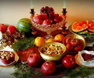 تغذیه در شب یلدا