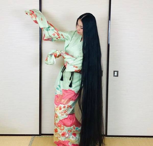 موی دختر ژاپنی