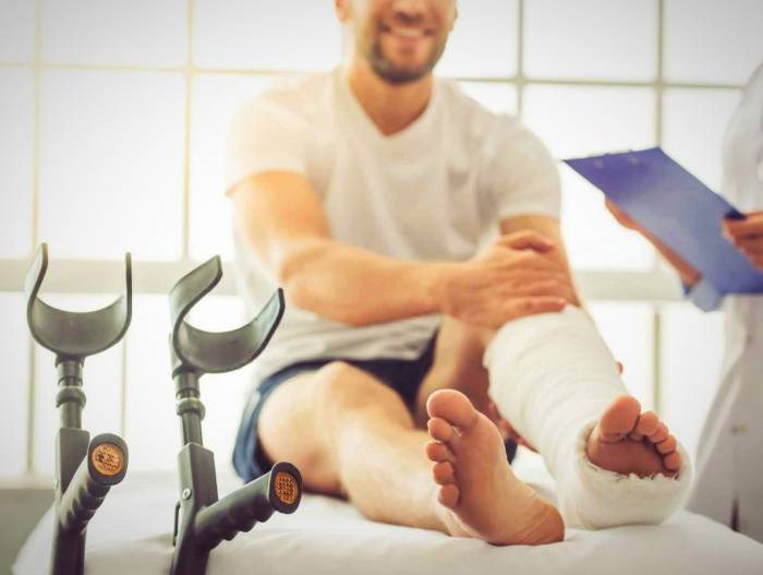 تغذیه در شکستگی